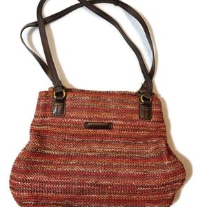 Rosetti Colorful Straw Purse